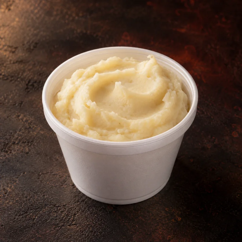 Pur&eacute; de papa, porci&oacute;n de 8 oz
